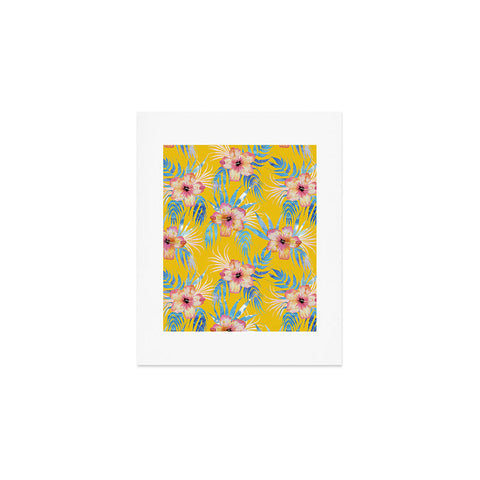 Schatzi Brown Honolua Tropic Yellow Art Print