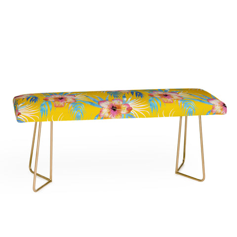 Schatzi Brown Honolua Tropic Yellow Bench