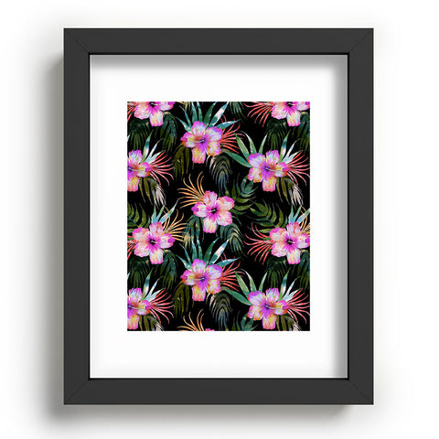 Schatzi Brown Honolua Tropical Black Recessed Framing Rectangle