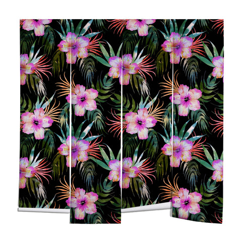 Schatzi Brown Honolua Tropical Black Wall Mural