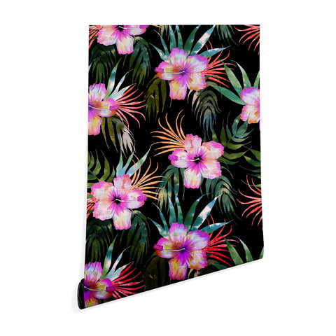 Schatzi Brown Honolua Tropical Black Wallpaper