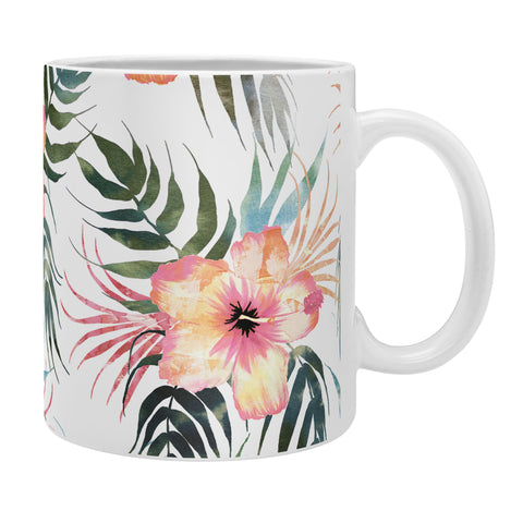 Schatzi Brown Honolua Tropical White Coffee Mug