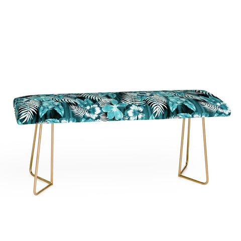 Schatzi Brown Hula Hibiscus Emerald Bench