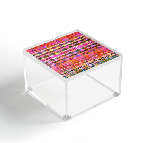 Schatzi Brown Ikat 8I Acrylic Box
