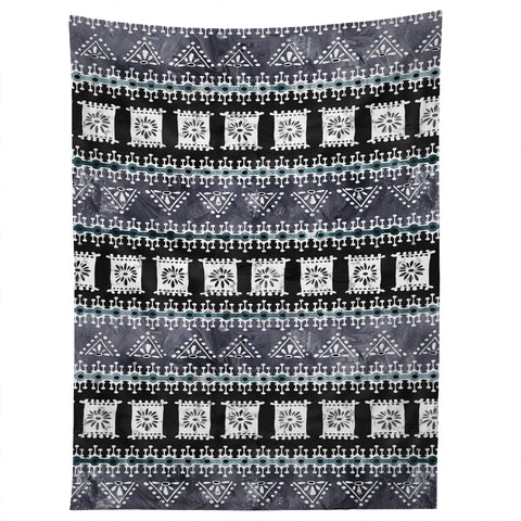 Schatzi Brown Indah Black and White Tapestry