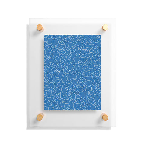 Schatzi Brown Innessa Curves Blue Sky Floating Acrylic Print