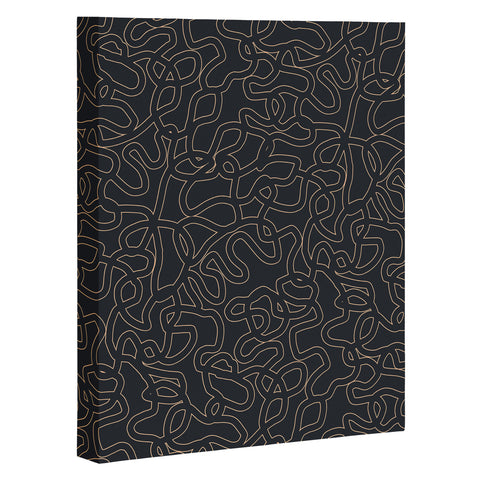 Schatzi Brown Innessa Curves Midnight Art Canvas