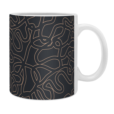 Schatzi Brown Innessa Curves Midnight Coffee Mug