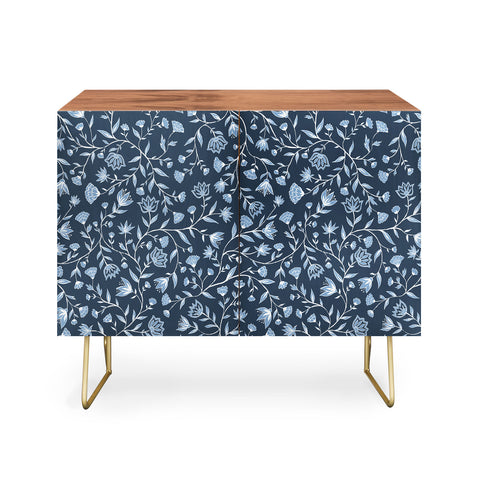 Schatzi Brown Innessa Floral Indigo Credenza