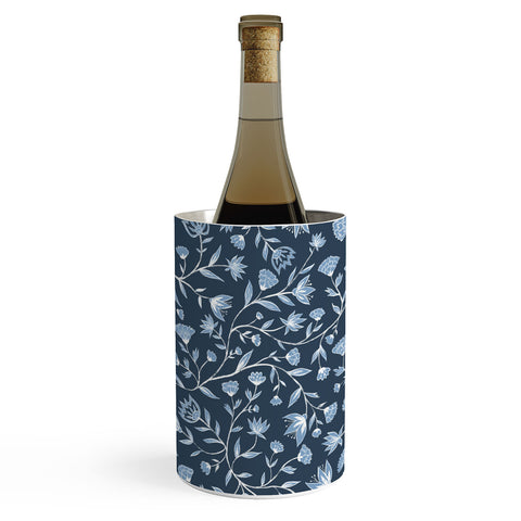 Schatzi Brown Innessa Floral Indigo Wine Chiller