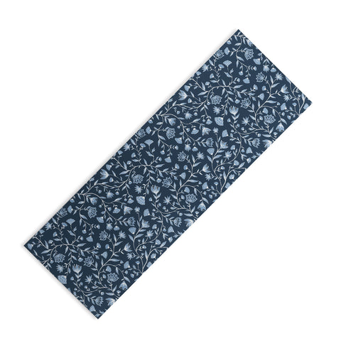 Schatzi Brown Innessa Floral Indigo Yoga Mat