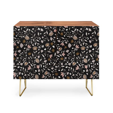 Schatzi Brown Innessa Floral Midnight Credenza