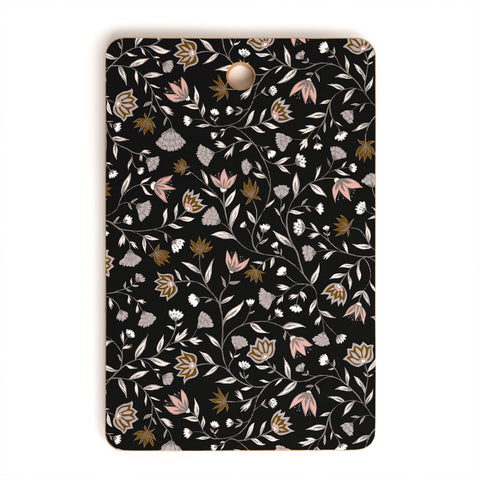 Schatzi Brown Innessa Floral Midnight Cutting Board Rectangle