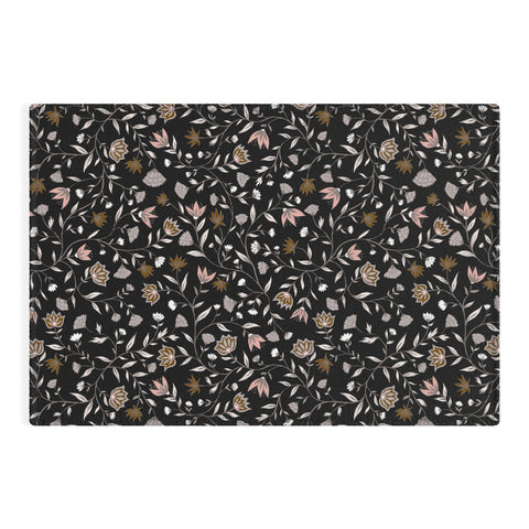 Schatzi Brown Innessa Floral Midnight Outdoor Rug