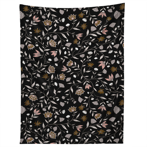 Schatzi Brown Innessa Floral Midnight Tapestry
