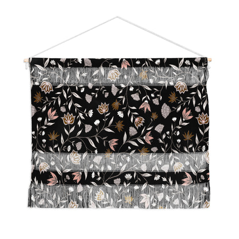 Schatzi Brown Innessa Floral Midnight Wall Hanging Landscape