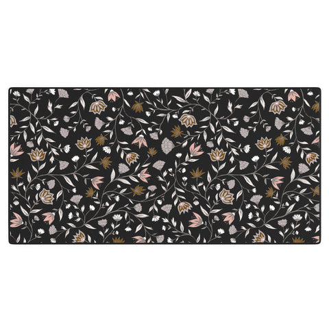Schatzi Brown Innessa Floral Midnight Desk Mat