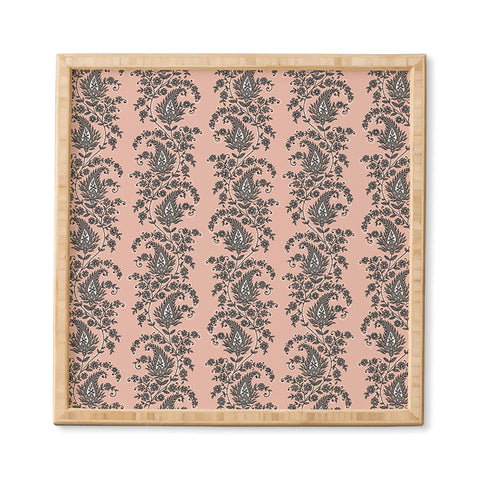 Schatzi Brown Innessa Paisley Blush Framed Wall Art
