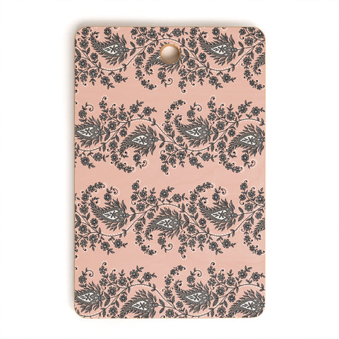 Schatzi Brown Innessa Paisley Blush Cutting Board Rectangle