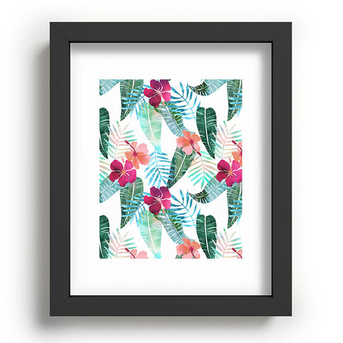 Schatzi Brown Island Goddess 2 White Recessed Framing Rectangle