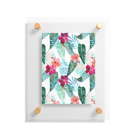 Schatzi Brown Island Goddess 2 White Floating Acrylic Print