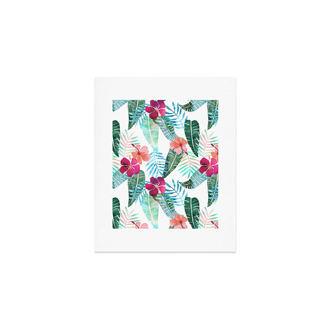 Schatzi Brown Island Goddess 2 White Art Print