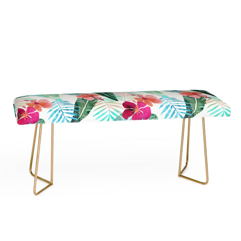 Schatzi Brown Island Goddess 2 White Bench