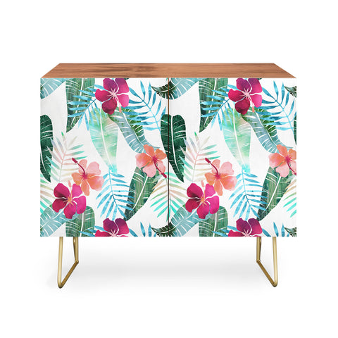 Schatzi Brown Island Goddess 2 White Credenza