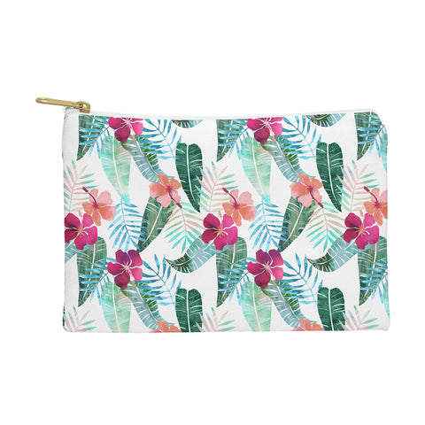 Schatzi Brown Island Goddess 2 White Pouch