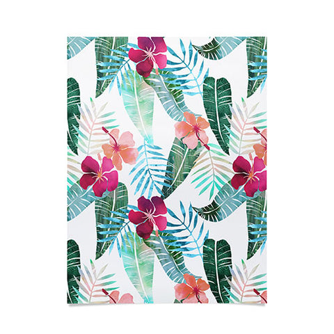 Schatzi Brown Island Goddess 2 White Poster