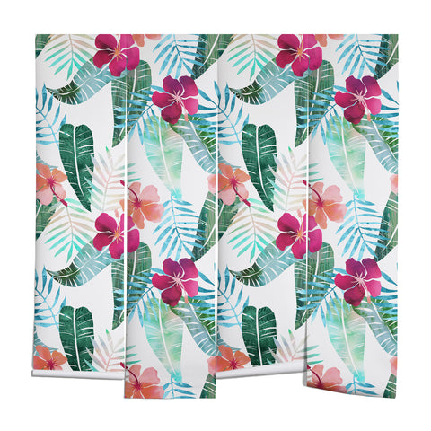 Schatzi Brown Island Goddess 2 White Wall Mural