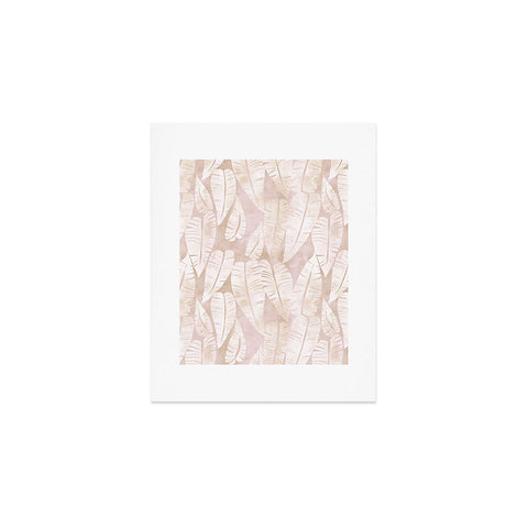 Schatzi Brown Island Goddess Leaf Creme Art Print