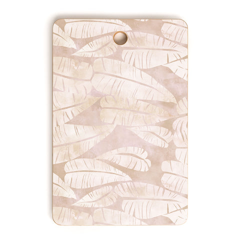 Schatzi Brown Island Goddess Leaf Creme Cutting Board Rectangle