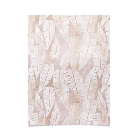 Schatzi Brown Island Goddess Leaf Creme Poster