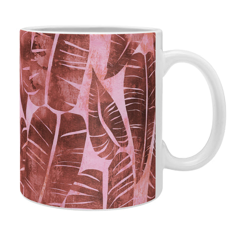 Schatzi Brown Island Goddess Leaf Rose Coffee Mug