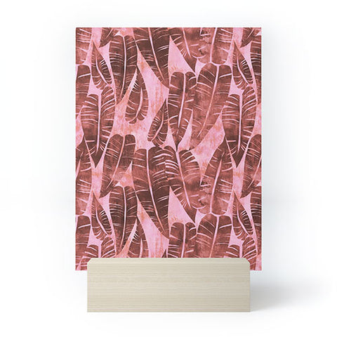 Schatzi Brown Island Goddess Leaf Rose Mini Art Print