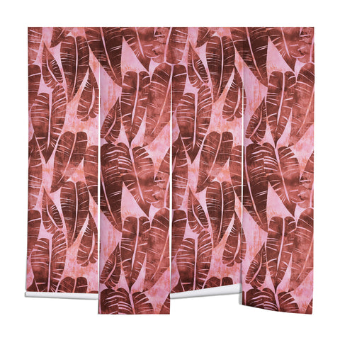 Schatzi Brown Island Goddess Leaf Rose Wall Mural