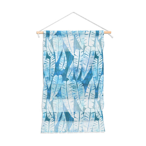 Schatzi Brown Island Goddess Leaf Turquoise Wall Hanging Portrait