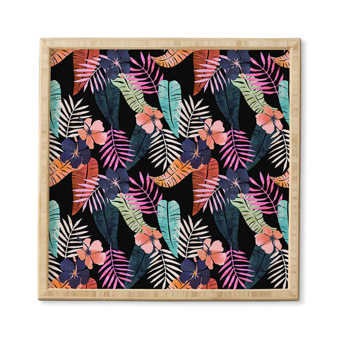 Schatzi Brown Island Goddess Retro Framed Wall Art