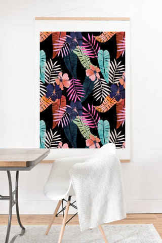 Schatzi Brown Island Goddess Retro Art Print And Hanger