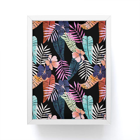 Schatzi Brown Island Goddess Retro Framed Mini Art Print