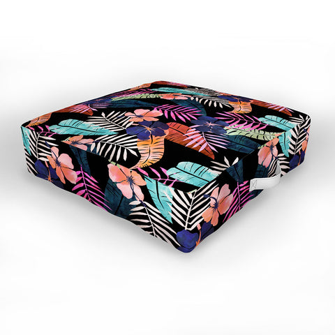 Schatzi Brown Island Goddess Retro Outdoor Floor Cushion