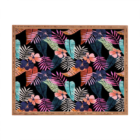 Schatzi Brown Island Goddess Retro Rectangular Tray