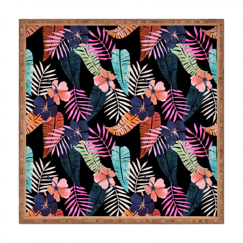 Schatzi Brown Island Goddess Retro Square Tray