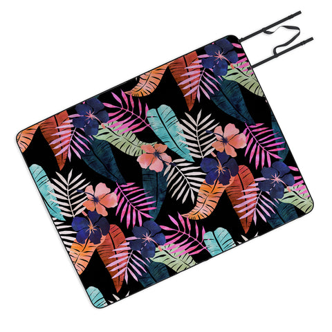 Schatzi Brown Island Goddess Retro Picnic Blanket