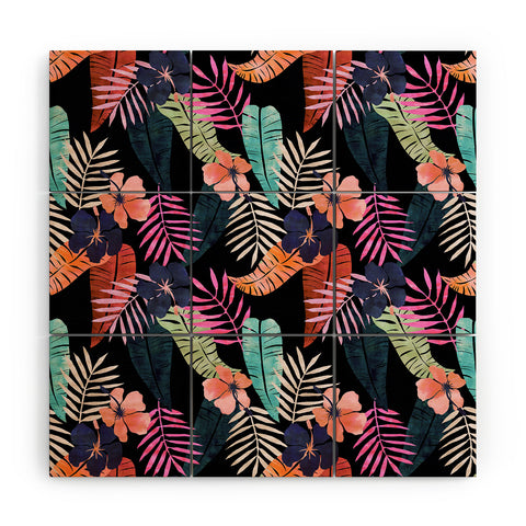 Schatzi Brown Island Goddess Retro Wood Wall Mural