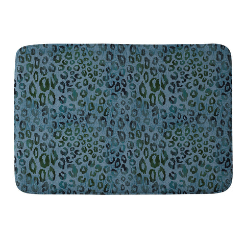 Schatzi Brown Jade Jaguar Memory Foam Bath Mat