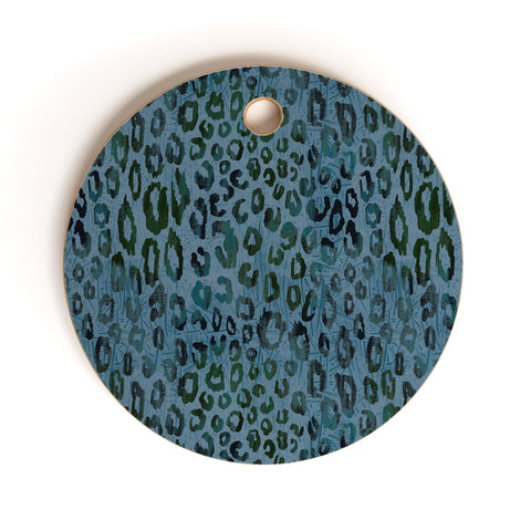 Schatzi Brown Jade Jaguar Cutting Board Round