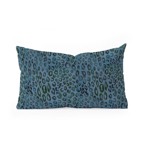 Schatzi Brown Jade Jaguar Oblong Throw Pillow