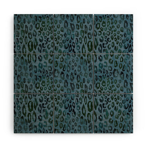 Schatzi Brown Jade Jaguar Wood Wall Mural